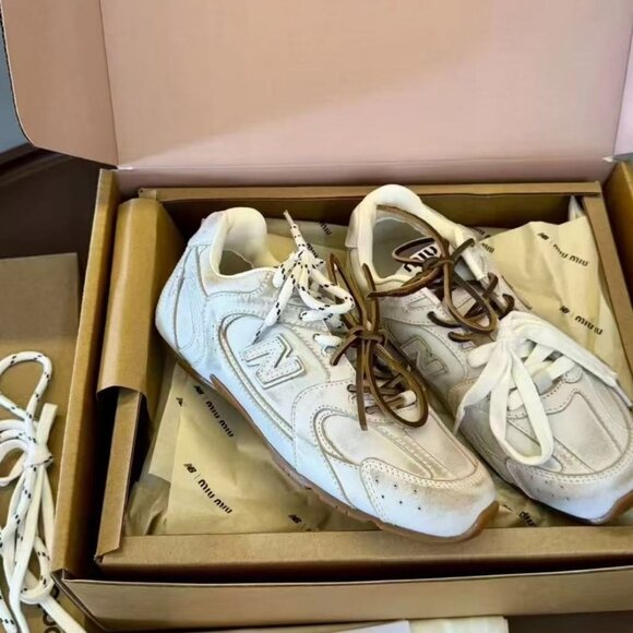 NWB Miu Miu x New Balance 530 SL Sneakers - Picture 1 of 9
